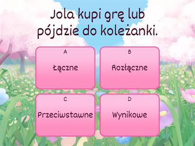 Zdania złożone współrzędnie