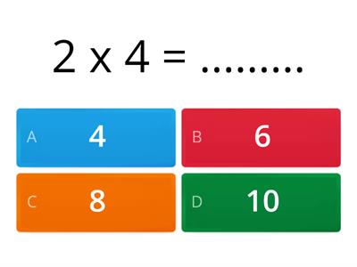 Multiplication Grade 2