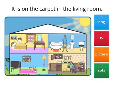 preposition of place