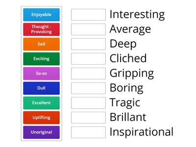 Movies - Synonyms