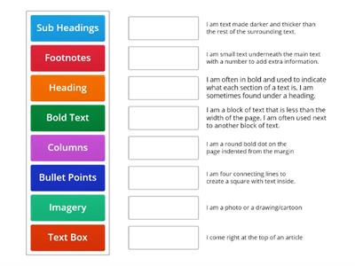 Layout and Text Features