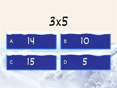Multiplikation mit 2, 3, 4, 5 und 6