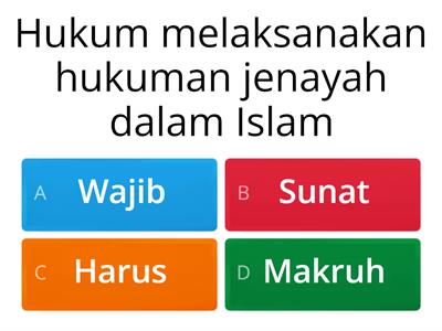 Jenayah dalam Islam