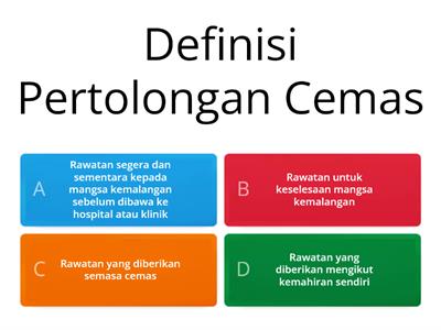 PERTOLONGAN CEMAS