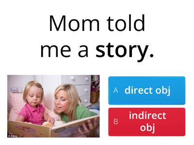  direct & indirect object