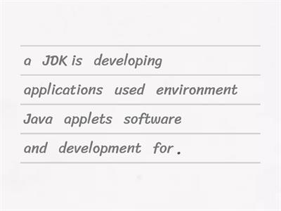 JDK, JRE and JVM