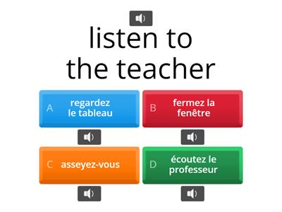 classroom language 2 audio