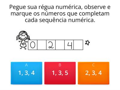 Sequência numérica.