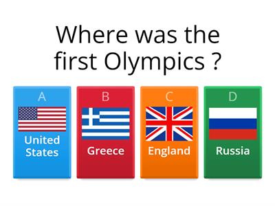 The Olympics Quizz - teacher Jordana 