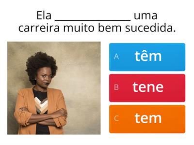 Verbos SER e TER em português