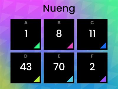 Thai Numbers Game! :D