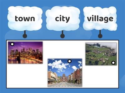 City, town and village