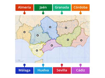 Provincias Andalucía