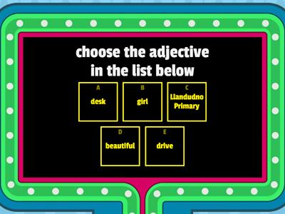 Adjectives