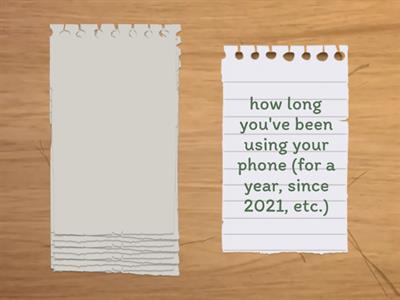 Present Perfect and Present Perfect Continuous (speaking)