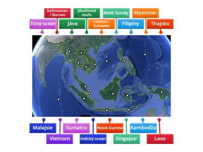  Jihovýchodní Asie - pojmy