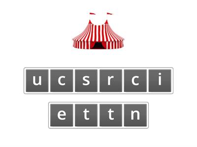 spell the circus word