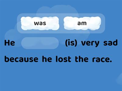 Level 1 Past Tense Sentence Quiz 