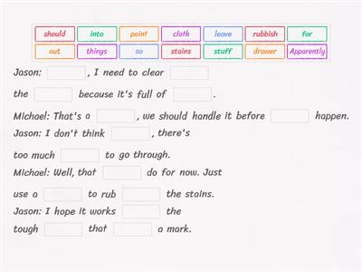 Outcomes B2 - Unit 3 Useful things p.27 (dialog 1)