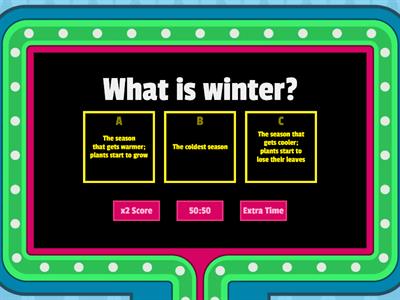 Concept Quiz: Weather and Seasons
