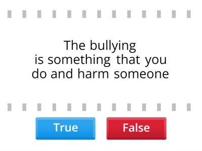 Characteristics of bullying behaviour LIC B4