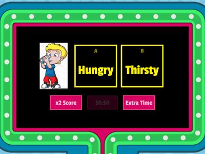 Hungry or Thirsty Quiz