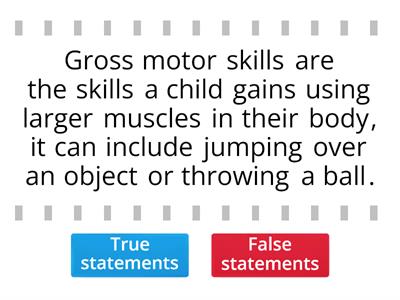 Life stages true or false 