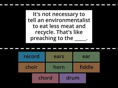 Music idioms