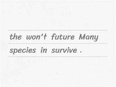 Make sentences about Future with Will/won't, Going to