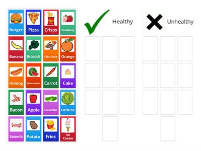  Healthy Vs Unhealthy Food Quiz