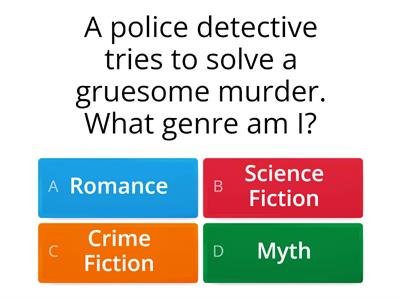 essay questions about genre