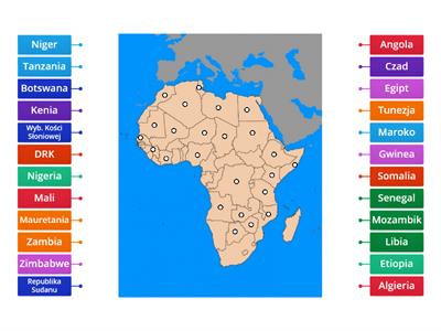 Kraje Afryki
