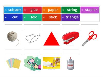  Ch.1) Making things is fun! - Vocabulary_Making crafts  