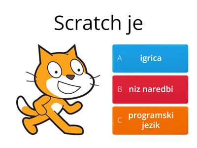 Programiranje u Scratchu - ponavljanje 4. razred