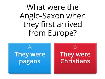 Gods and clothes of the Anglo-Saxon 