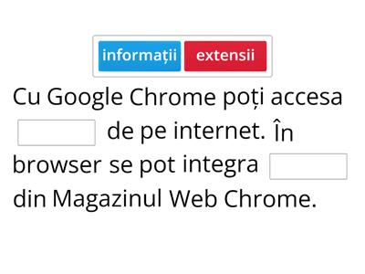 Aplicatie Google Chrome