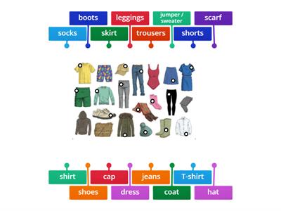 CLOTHES beginner homework