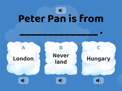  Peter Pan Grade 1