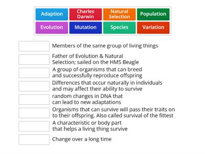 Evolution & Natural Selection