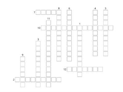 Crossword Plate Tectonics