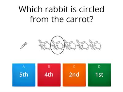 Ordinal Numbers Quiz