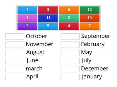 Months of the year 