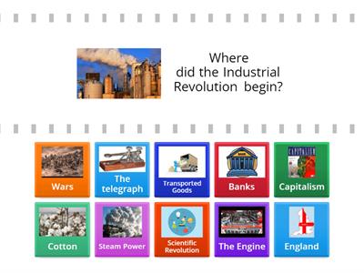Matching. Industrial Revolution