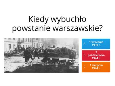 Powstanie Warszawskie - Materiały Dydaktyczne