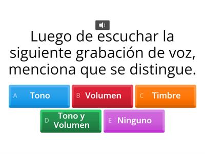 Cambio de voces en la narración oral.