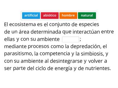 Ecosistemas