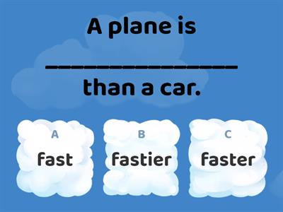 COMPARATIVE SHORT ADJECTIVES - JRP2 