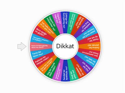 Dikkat Çarkı 1