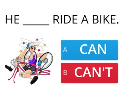 CAN vs CAN'T
