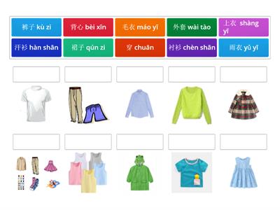 Y1 衣服 （Learning Task) 